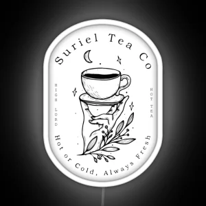 ACOTAR Suriel Tea Co RGB Neon Sign