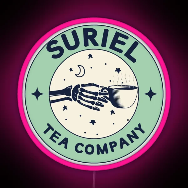 Acotar Suriel Tea Company RGB Neon Sign