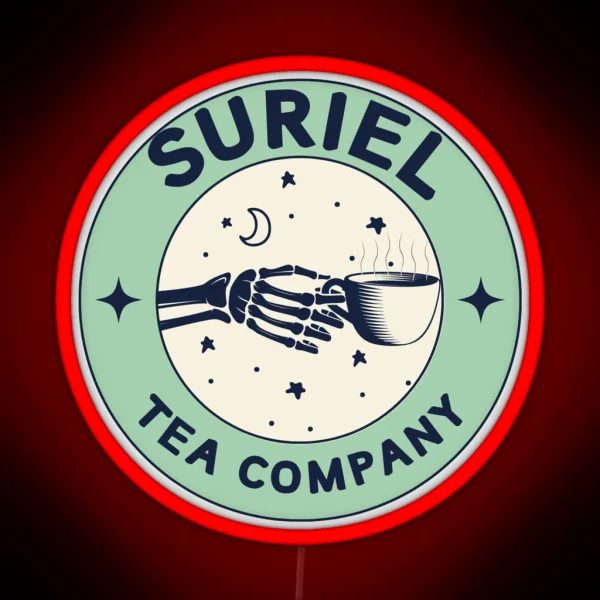 Acotar Suriel Tea Company RGB Neon Sign