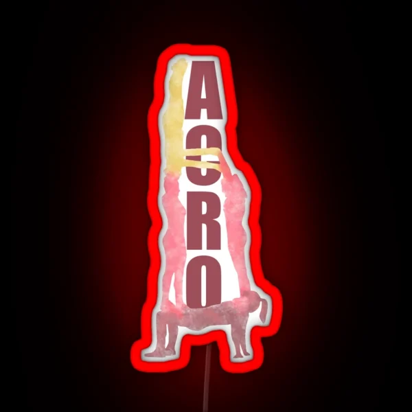 Acrobatics And Tumbling RGB Neon Sign