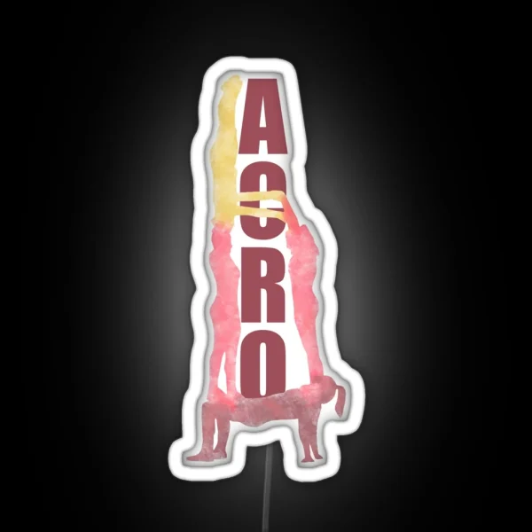 Acrobatics And Tumbling RGB Neon Sign