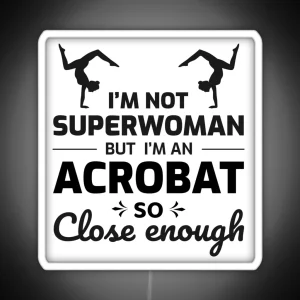 Acrobatics Gymnastics Acrobat Gift RGB Neon Sign