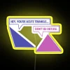 Acute Triangle Obtuse Angle RGB Neon Sign - Image 6