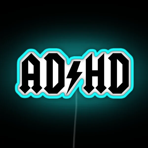 AD HD RGB Neon Sign