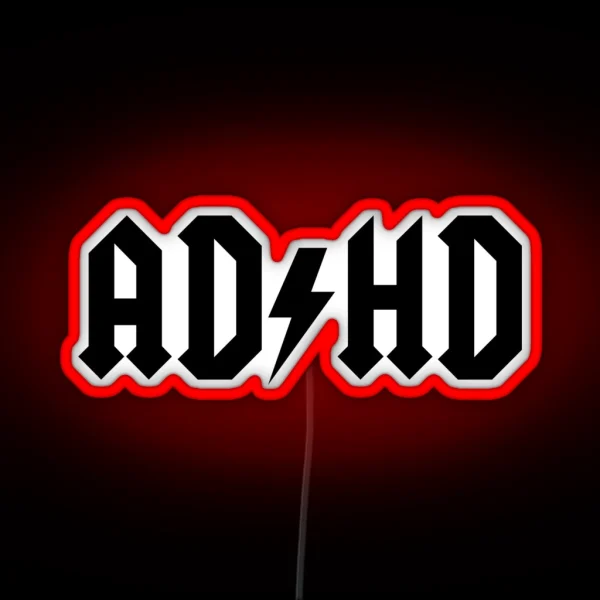 AD HD RGB Neon Sign
