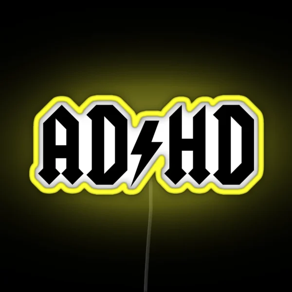 AD HD RGB Neon Sign