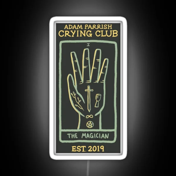 Adam Parrish Crying Club RGB Neon Sign
