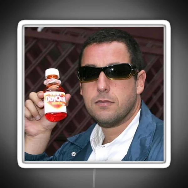 Adam Sandler Dayquil RGB Neon Sign
