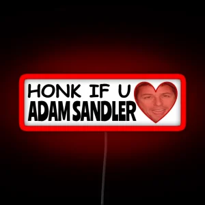 Adam Sandler Fan Bumper Led RGB Neon Sign