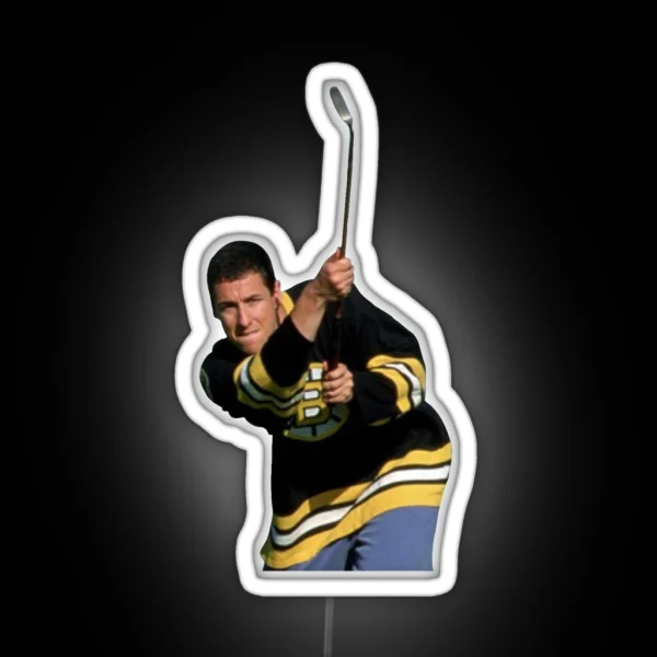 Adam Sandler In Happy Gilmore RGB Neon Sign