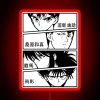 Adaptive Spirit World Detective Investigating Ghosts Yu Yu Hakusho Yusuke Kuwabara Hiei For Every RGB Neon Sign - Image 2