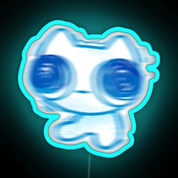 ADHD Creature Vibrates RGB Neon Sign