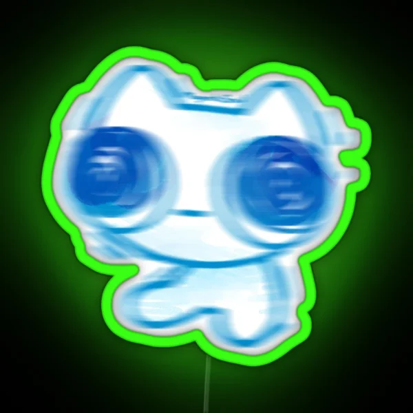ADHD Creature Vibrates RGB Neon Sign