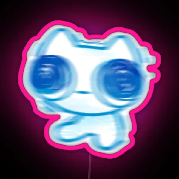 ADHD Creature Vibrates RGB Neon Sign