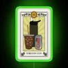 Neon ADHD Awareness Sign with Colorful Tarot Numbers and Symbolism