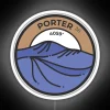 Customizable Adirondack High Peak 38th Porter Mountain Badge LED Sign
