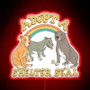 Shine a Light on Compassion with This Adopted Shelter Seal Sign.