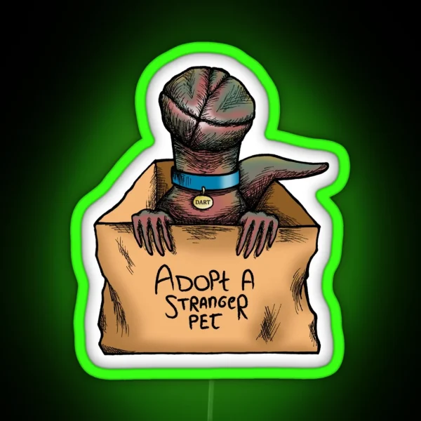 Adopt A Stranger Pet RGB Neon Sign