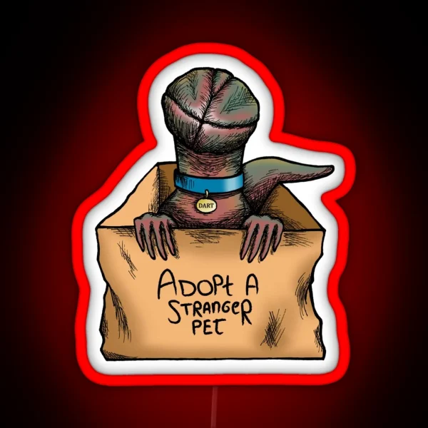 Adopt A Stranger Pet RGB Neon Sign