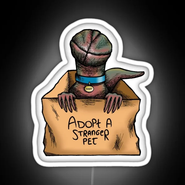 Adopt A Stranger Pet RGB Neon Sign