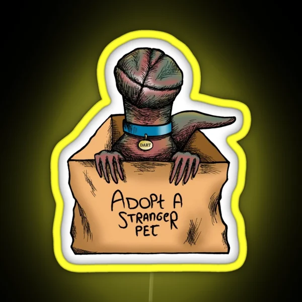 Adopt A Stranger Pet RGB Neon Sign