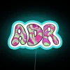 Colorful Neon Sign with Bright RGB Lighting for Home Decor