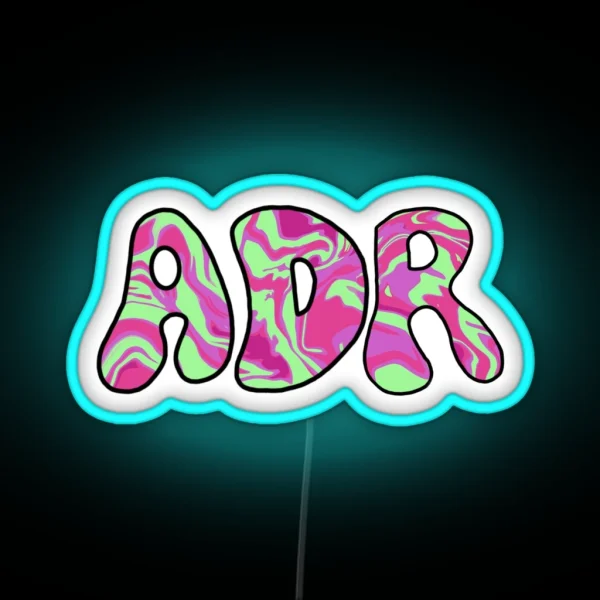 ADR Ain T Doing Right RGB Neon Sign