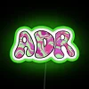 Modern Neon Sign with RGB Color Changing Lighting Accent Wall Decor
