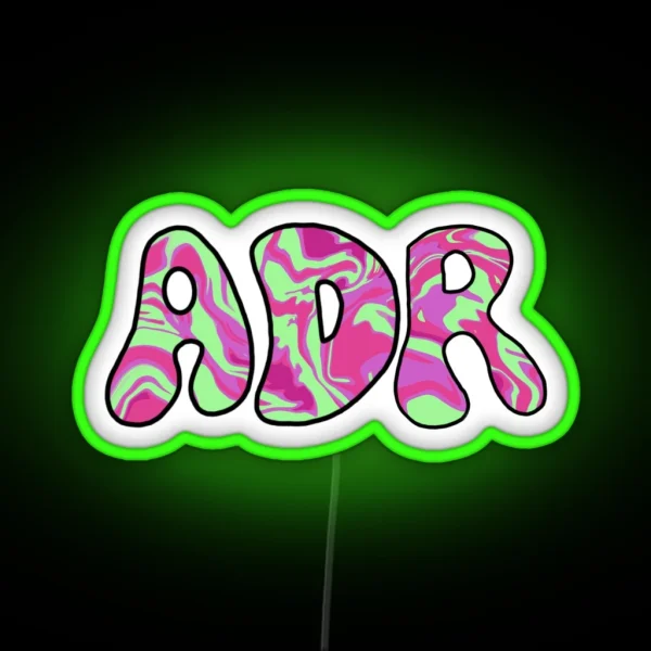 ADR Ain T Doing Right RGB Neon Sign