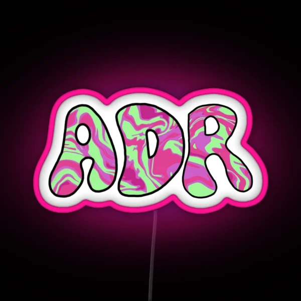 ADR Ain T Doing Right RGB Neon Sign