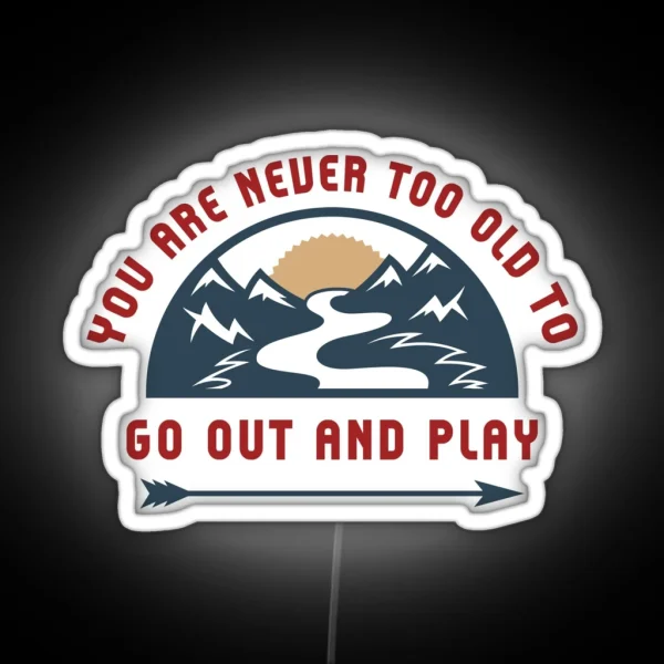 Adventure Go Out And Play RGB Neon Sign
