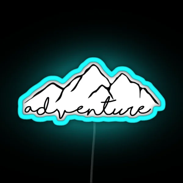 Adventure Led RGB Neon Sign