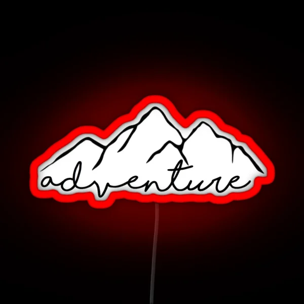 Adventure Led RGB Neon Sign