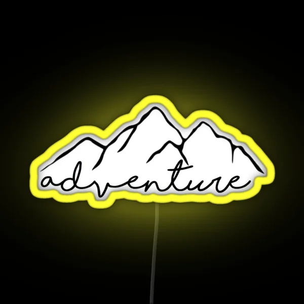 Adventure Led RGB Neon Sign