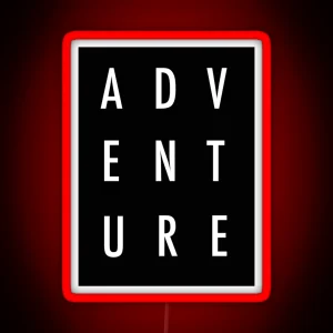 Adventure RGB Neon Sign