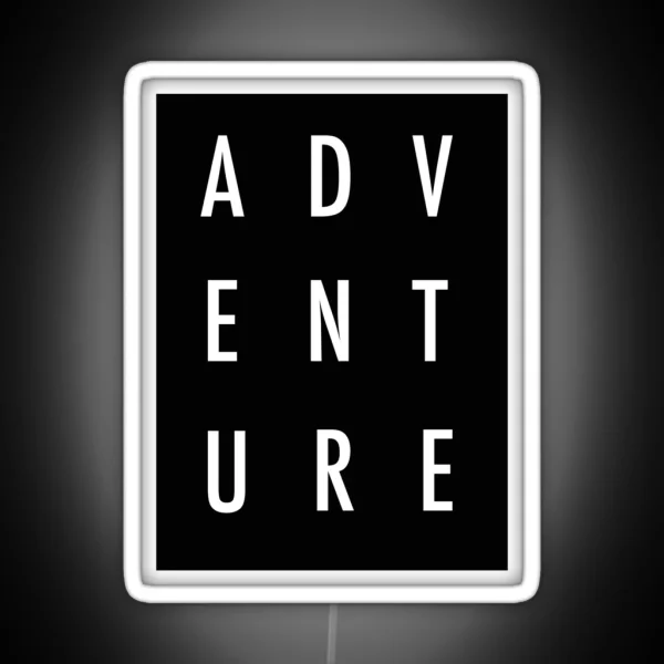 Adventure RGB Neon Sign