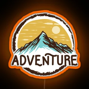 Adventure Soul Outdoor Activity RGB Neon Sign