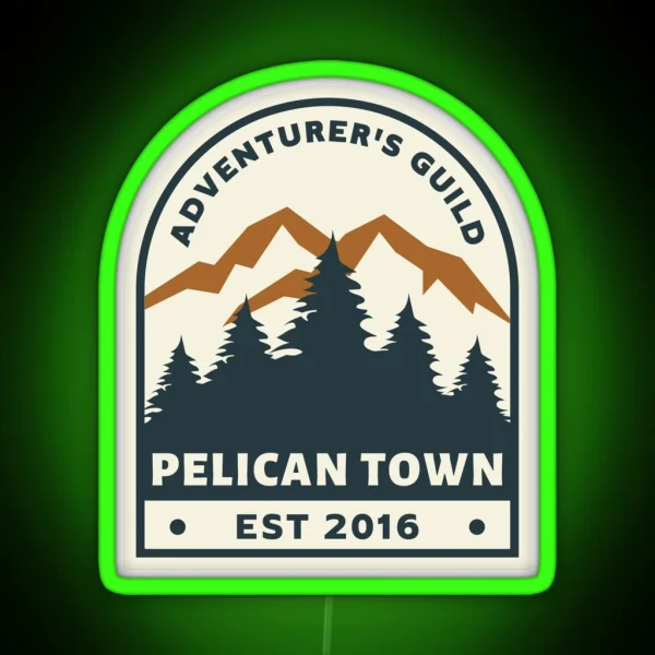 Adventurer S Guild RGB Neon Sign