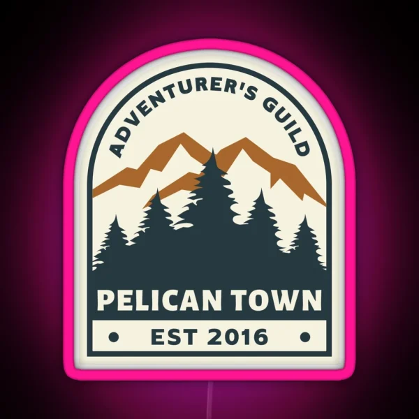 Adventurer S Guild RGB Neon Sign