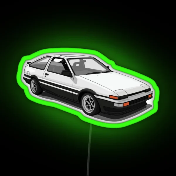 AE86 Corolla Sprinter Trueno RGB Neon Sign