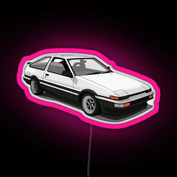 AE86 Corolla Sprinter Trueno RGB Neon Sign