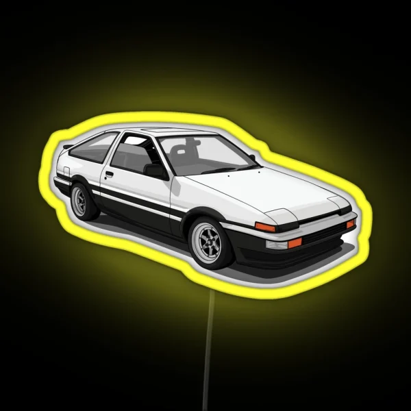 AE86 Corolla Sprinter Trueno RGB Neon Sign