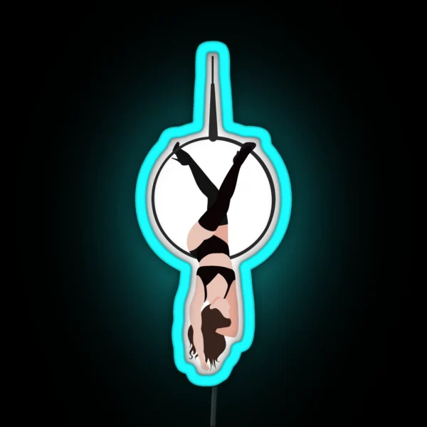 Aerial Hoop Artist RGB Neon Sign