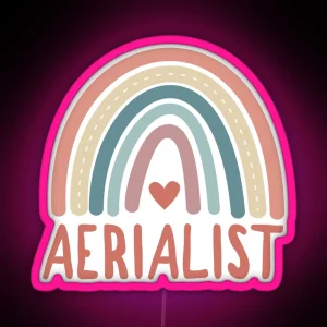 Aerialist RGB Neon Sign