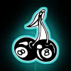Eye-catching RGB Neon Wall Sign Featuring Cherry and 8 Ball Design