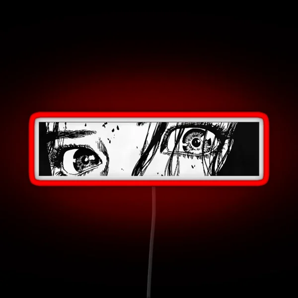Aesthetic Anime Eyes RGB Neon Sign