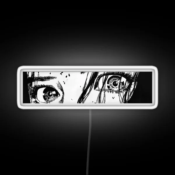 Aesthetic Anime Eyes RGB Neon Sign