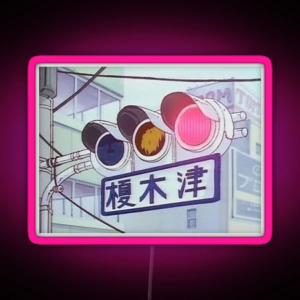 Aesthetic Anime RGB Neon Sign