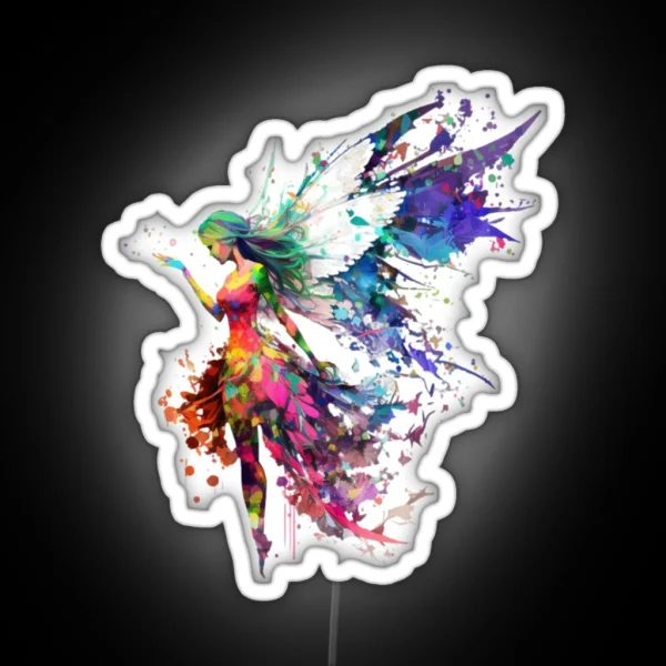Aesthetic Colorful Fairy Fantasy Design RGB Neon Sign