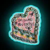 A vibrant, colorful welcome message for your home or office